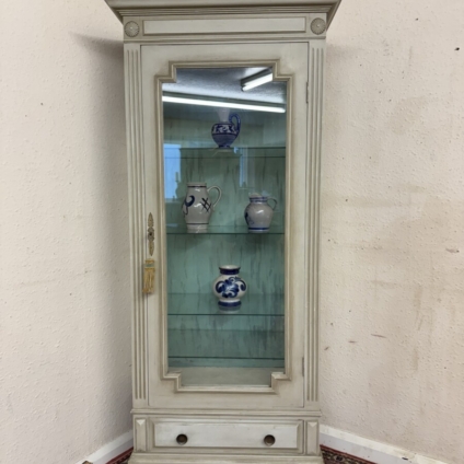 FANTASTIC FRENCH GLAZED VITRINE/CABINET CIRCA 1950