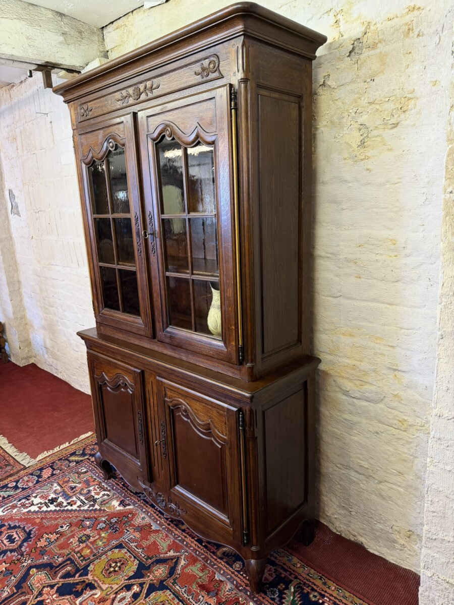 ANTIQUE FRENCH COUNTRY OAK CUPBOARD/CABINET CIRCA 1930 - Image 5