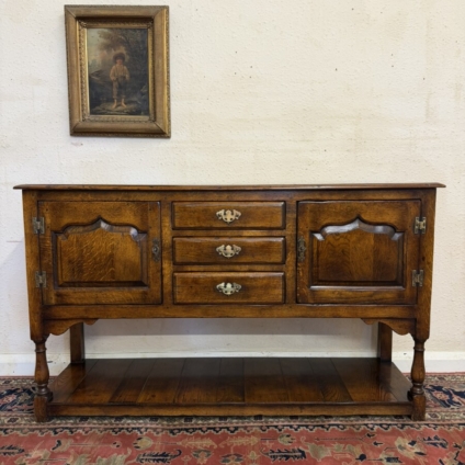 QUALITY OAK DRESSER/CABINET BY CUMPERS OF SALISBURY