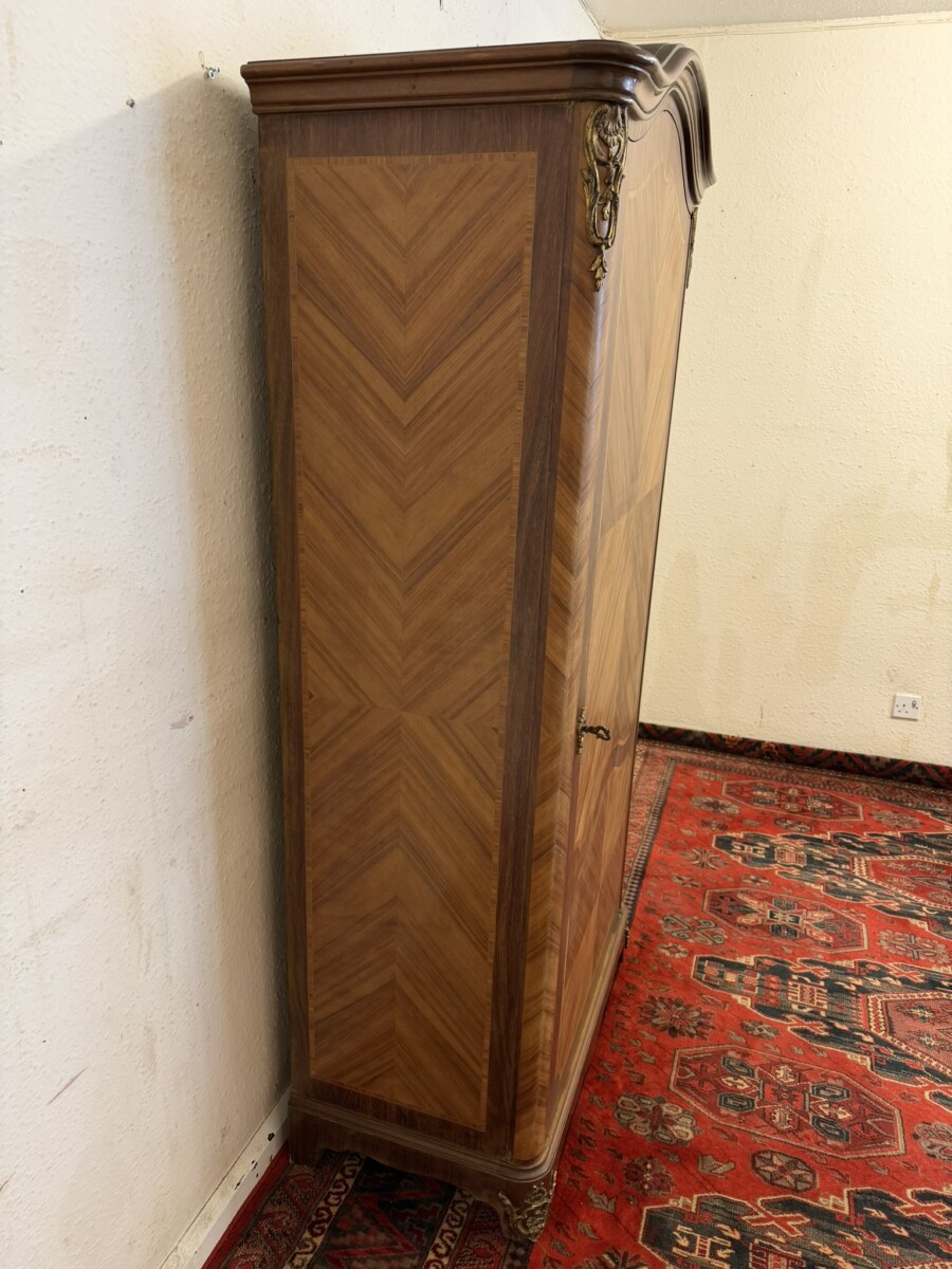 FRENCH LOUIS XIV KINGWOOD ARMOIRE/WARDROBE CIRCA 1900 - Image 8