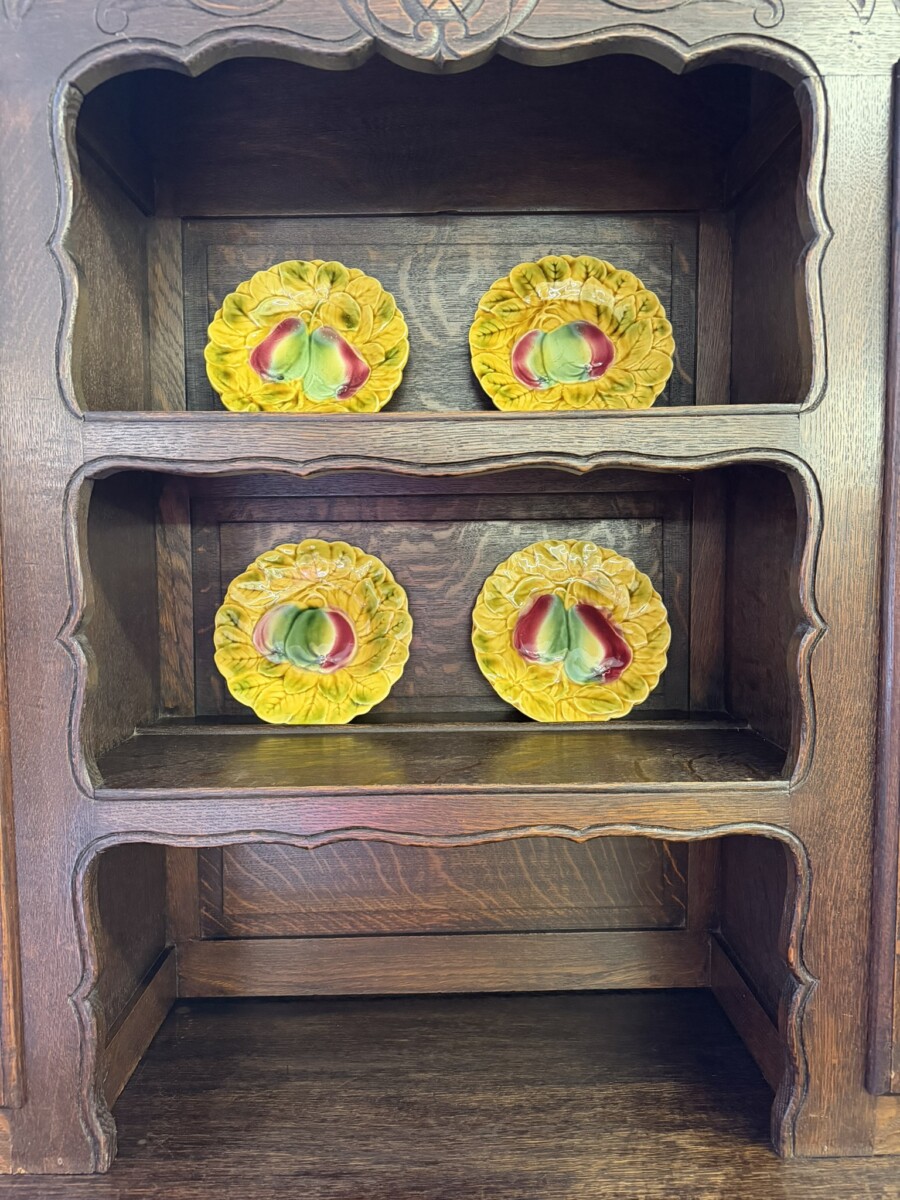 FRENCH CARVED OAK SHAPED TOP DRESSER CIRCA 1930 - Image 10