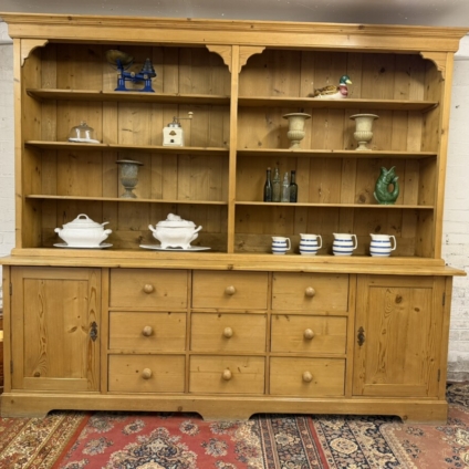 FABULOUS EARLY 20TH CENTURY FRENCH PINE DRESSER