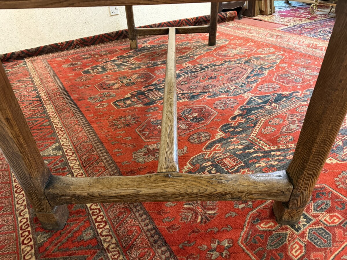 QUALITY ANTIQUE FRENCH FARMHOUSE COUNTRY OAK TABLE CIRCA 1820 - Image 10